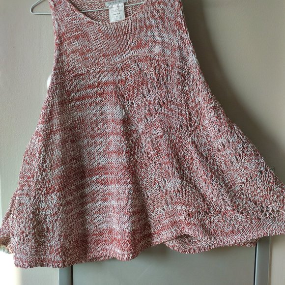 Sarah Pacini light linen/knit vest - One size - Picture 1 of 12